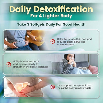 Genielle Lymphatic Drainage Softgels